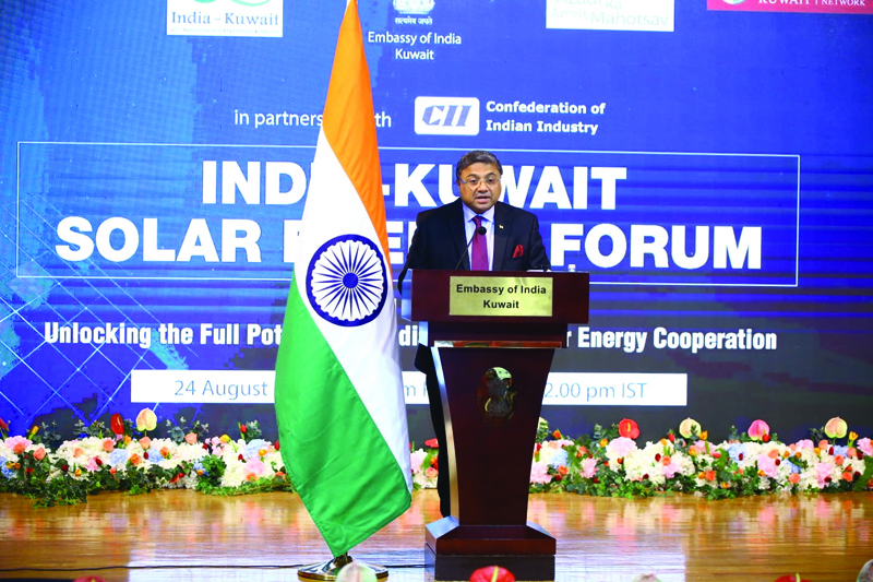 Indian Embassy Holds India-Kuwait Solar Energy Forum – EQ Mag Pro
