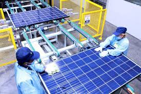 solar PV module factory