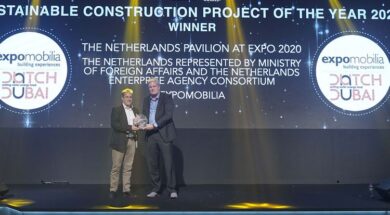 Expo 2020 The Netherlands pavilion wins award at UAE award show