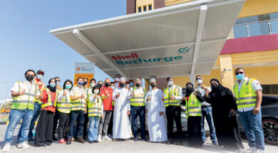 Shell launches its first electric vehicle charging hub in Oman