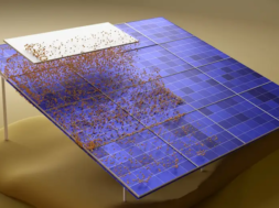 Static electricity can keep desert solar panels free of dust