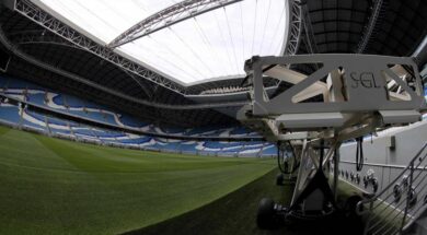 Qatar’s ‘Dr Cool’ keeping World Cup stadiums chilly with solar-powered AC – in pictures