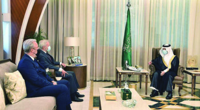 DiplomaticQuarter Finland ambassador meets Saudi governor after solar deal struck