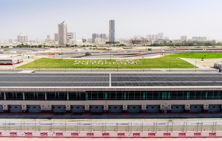 Dubai Autodrome solar panels eliminate 2,055 metric tons of CO2 emissions – EQ Mag Pro