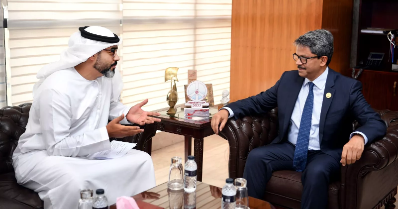 New UAE ambassador meets Shahriar – EQ Mag