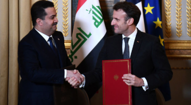 Iraq, France ink agreements to increase financial relations