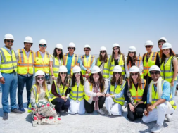 Delegation from University of Pennsylvania visits EWEC and one of the world’s largest single-site solar power plants