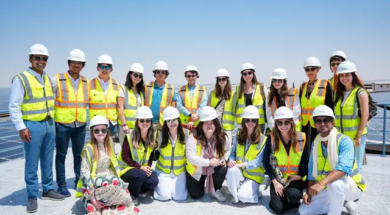 Delegation from University of Pennsylvania visits EWEC and one of the world’s largest single-site solar power plants